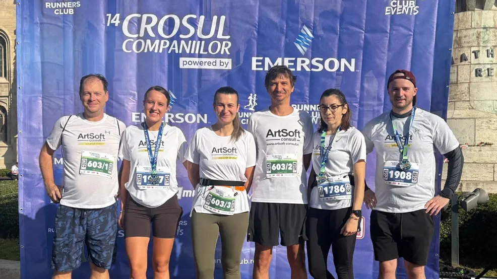 ArtSoft Consult team participated in the "Crosul Companiilor"  in Cluj-Napoca
